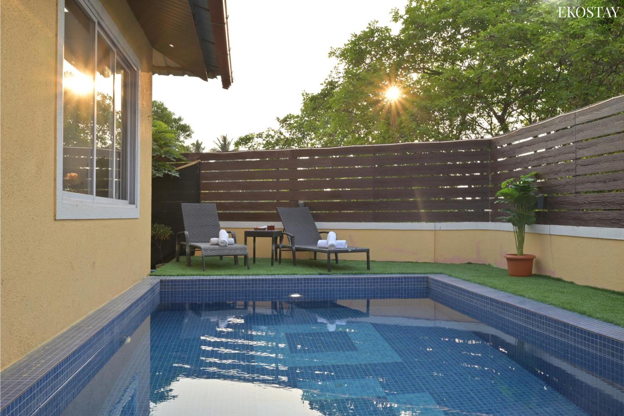 Ekostay - Pinewood Villa อลีบาก ภายนอก รูปภาพ