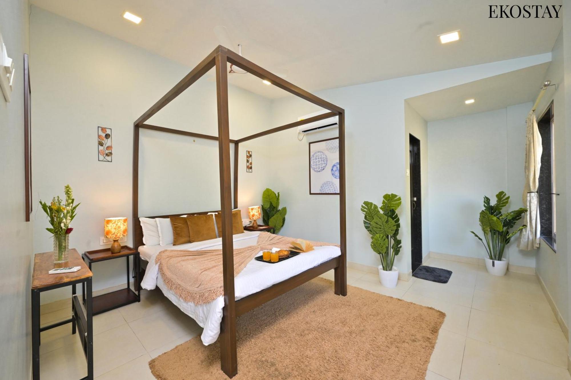 Ekostay - Pinewood Villa อลีบาก ภายนอก รูปภาพ