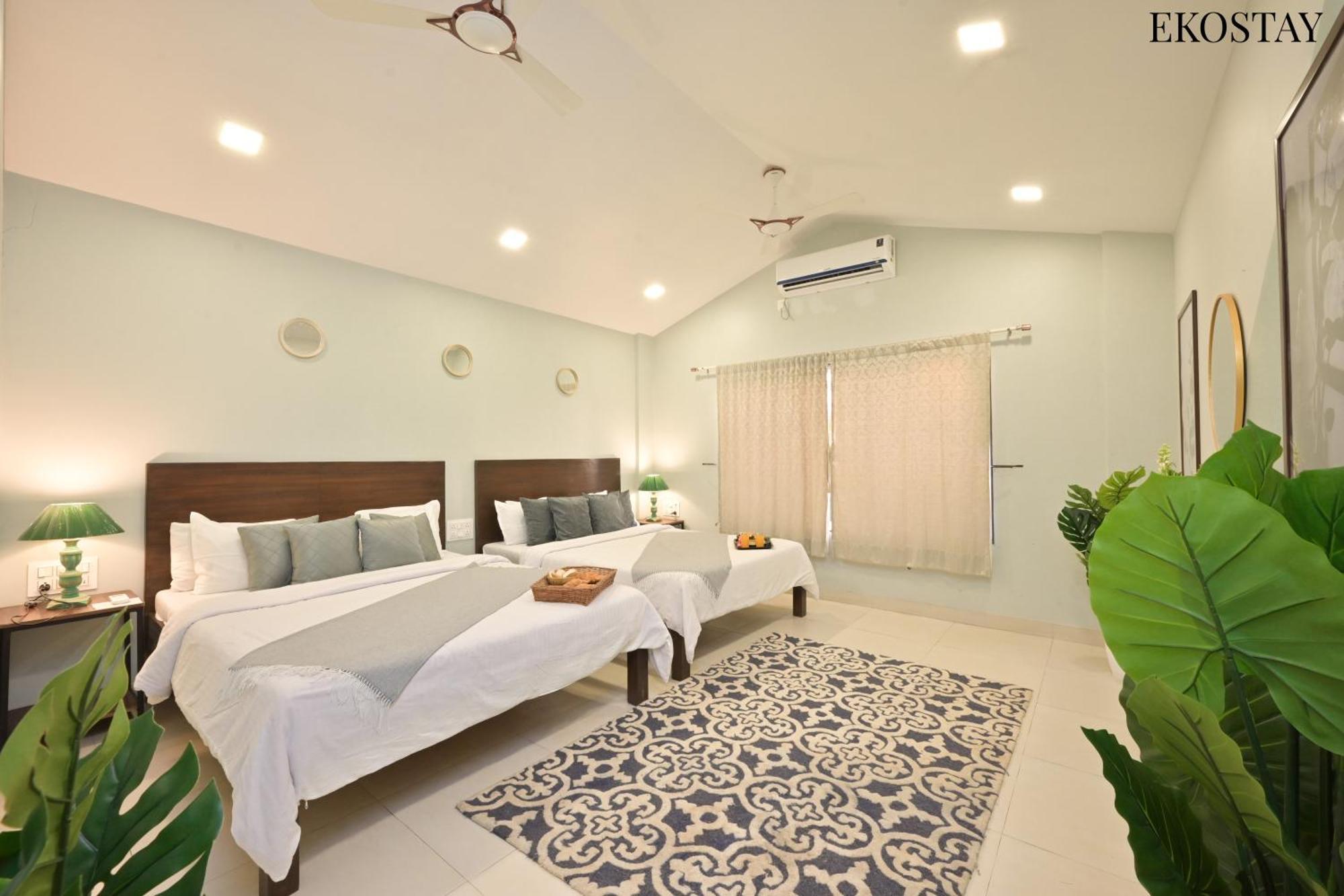Ekostay - Pinewood Villa อลีบาก ภายนอก รูปภาพ