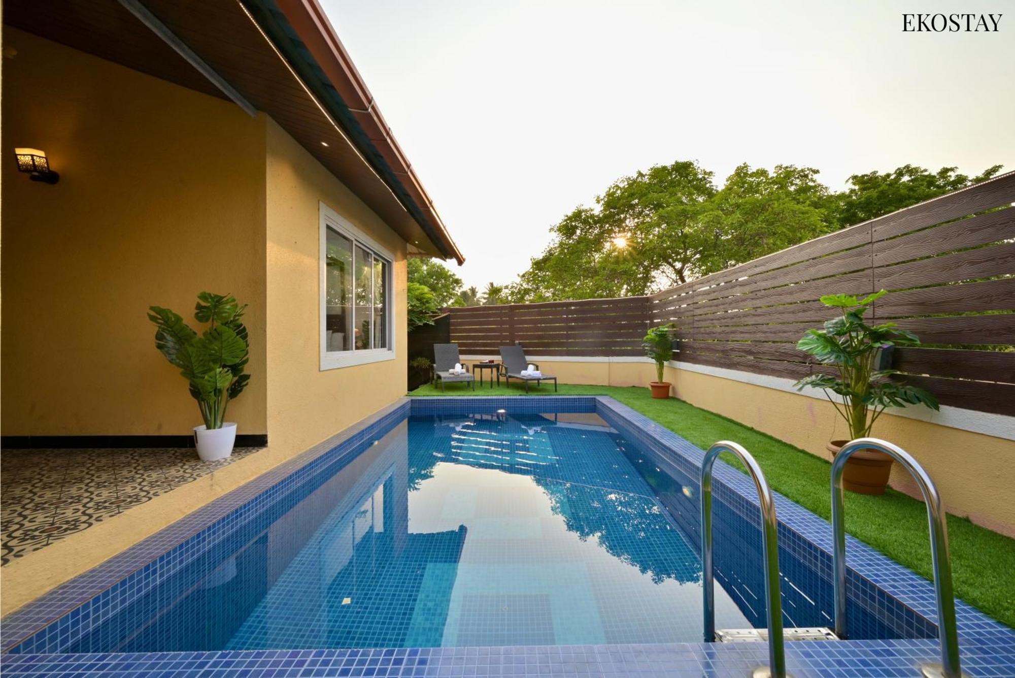 Ekostay - Pinewood Villa อลีบาก ภายนอก รูปภาพ