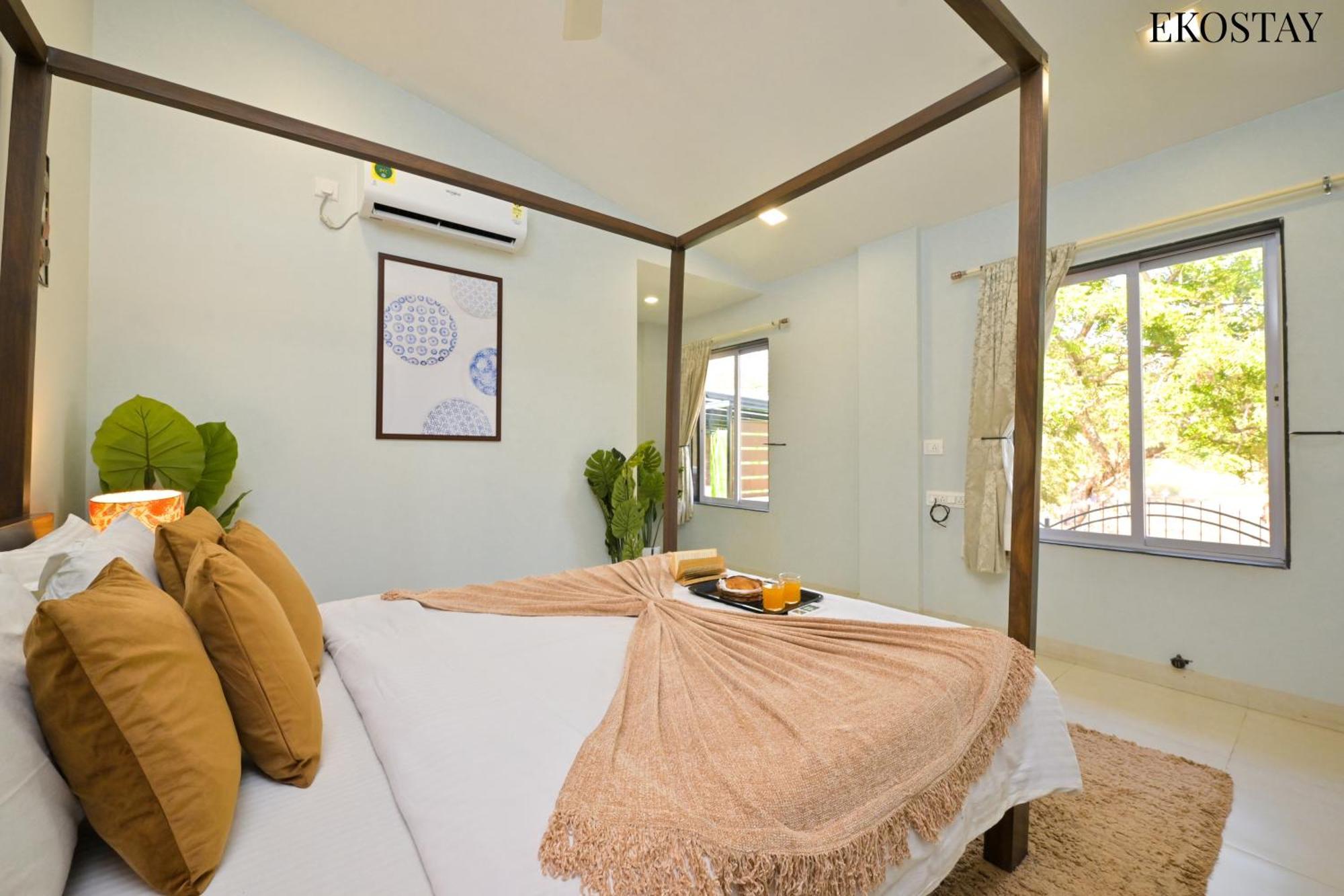 Ekostay - Pinewood Villa อลีบาก ภายนอก รูปภาพ